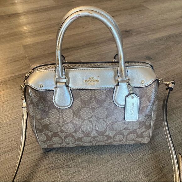 Coach Mini Bennet Signature Crossbody - Picture 2 of 12